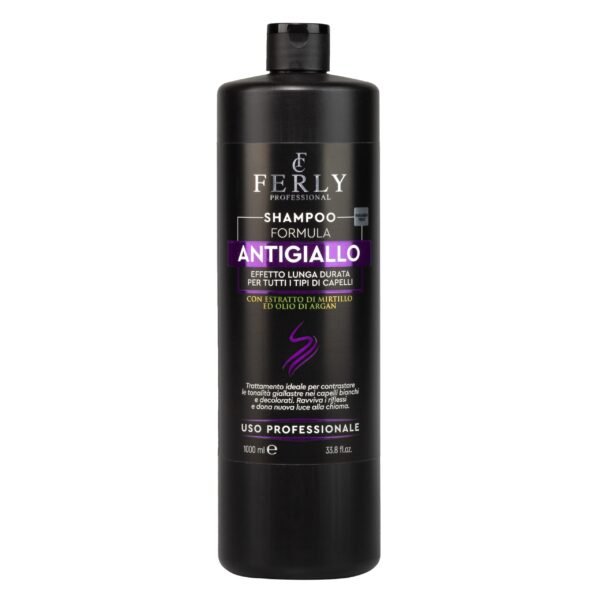 Shampoo Antigiallo Ferly Professional - Riflessi Biondi Luminosi e Naturali
