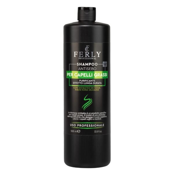 Shampoo Antisebo Ferly Professional - Capelli Freschi e Purificati per Lungo Tempo
