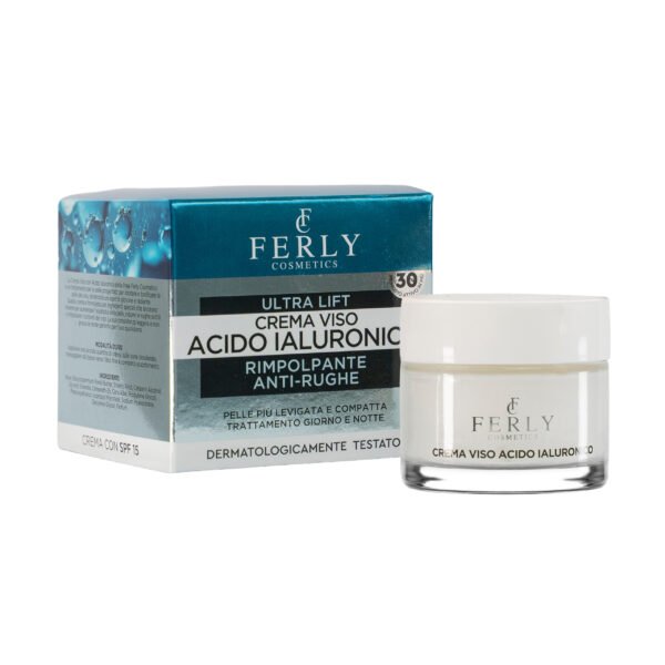 Crema viso Acido Ialuronico Ferly Cosmetics: Rimpolpante e Anti-rughe