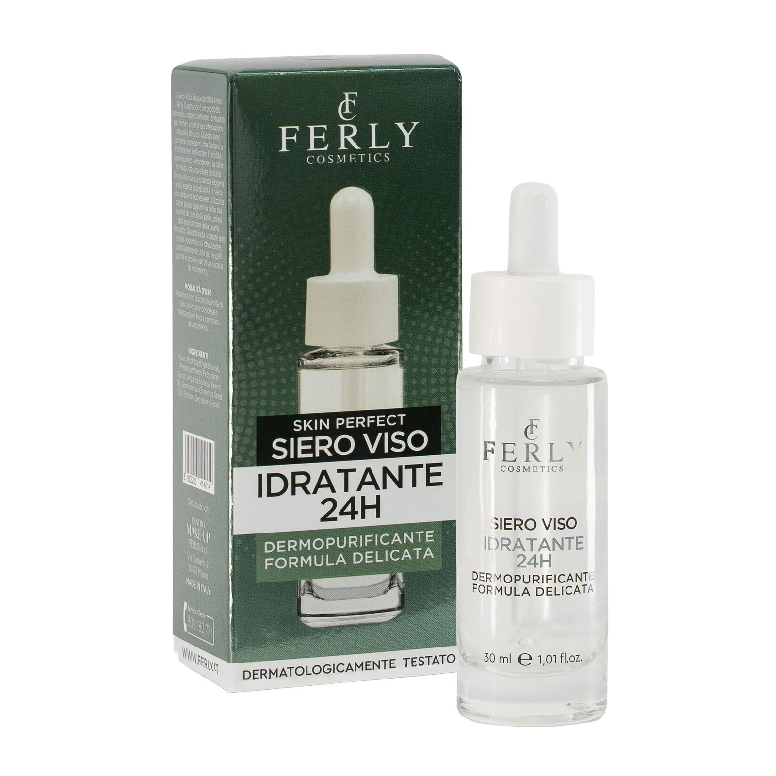 SIERO VISO IDRATANTE 24H Siero Viso Idratante 24H Ferly Cosmetics - immagine 1