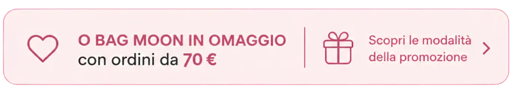 Promo Borsa O'Bag Moon Gratuita ordine minimo 70€