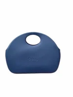 O Bag Moon Borsa A Mano Blu Scuro - immagine 2