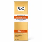 Roc Soleil Protect Fluido Solare Viso Spf 50+ Anti-Rughe Levigante 50Ml