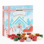 Yankee Candle North Pole Calendario dell'Avvento Natalizio 24 Candele Profumate 9,8g in 8 Fragranze Natalizie Esclusive