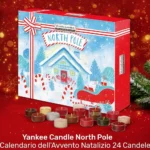 Yankee Candle North Pole Calendario dell'Avvento Natalizio 24 Candele Profumate 9,8g in 8 Fragranze Natalizie Esclusive - immagine 3